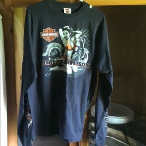 Long sleeve men’s Harley T-shirt